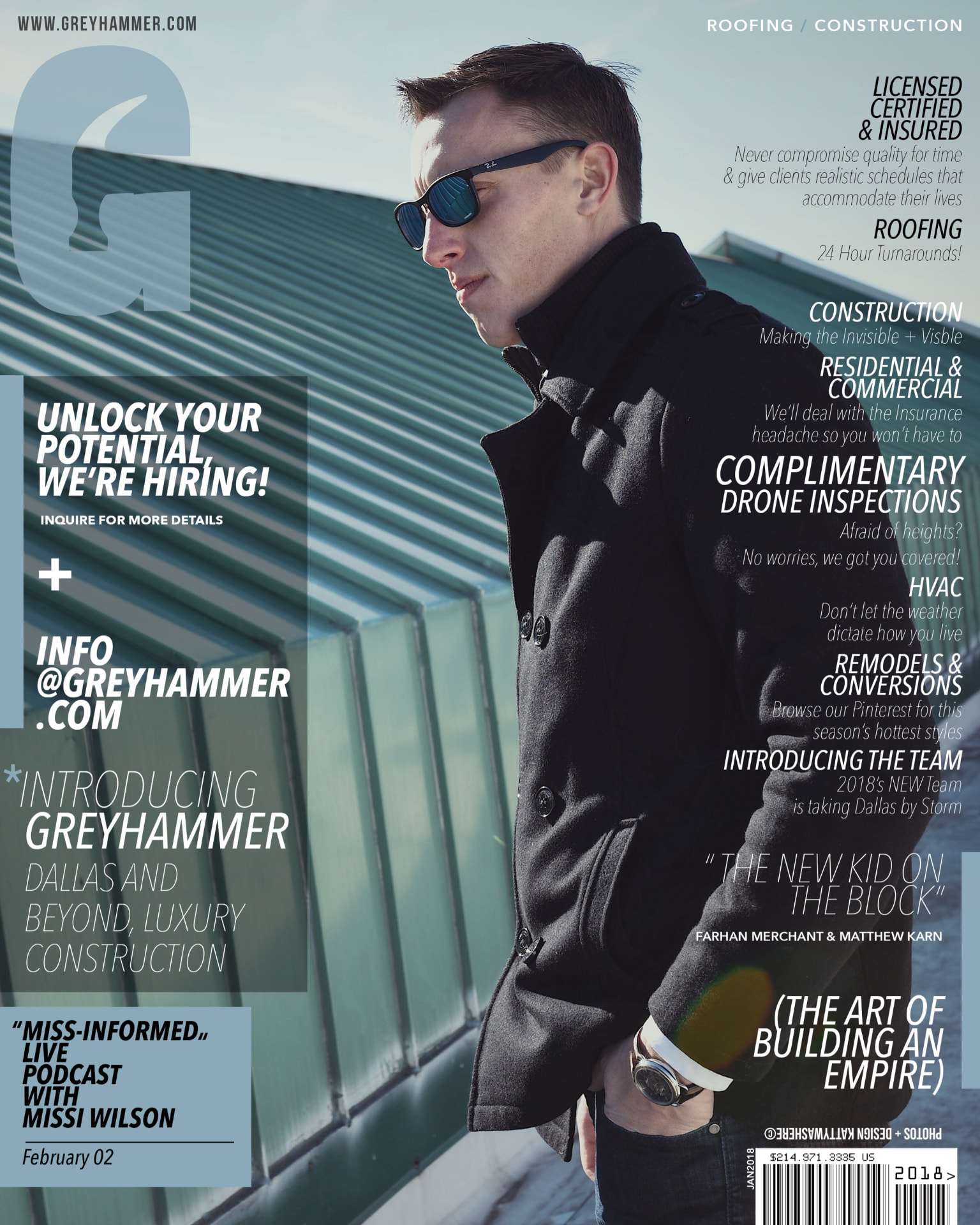 GreyHammer — Brand Editorial / Print Ad by Katty Strite