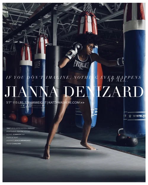 Jianna Denizard — Faux Editorial / Magazine Layout by Katty Strite